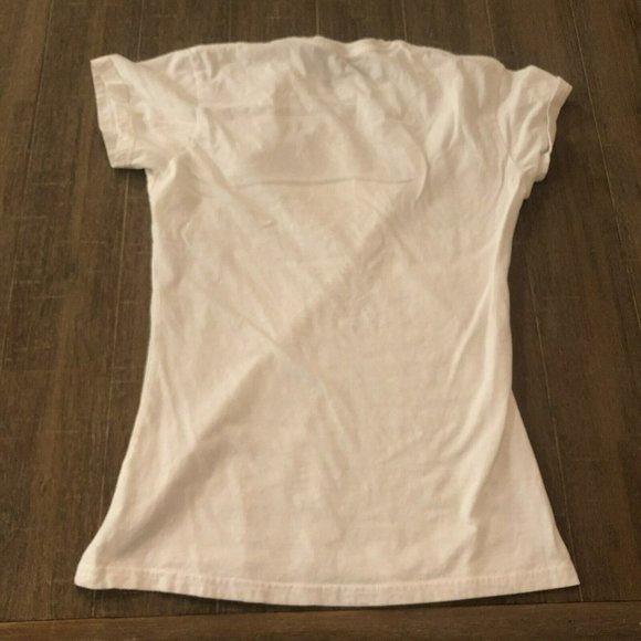 Hard Rock Cafe Washington DC T-Shirt Crew Neck White Size L Large Y2K - Picture 3 of 4